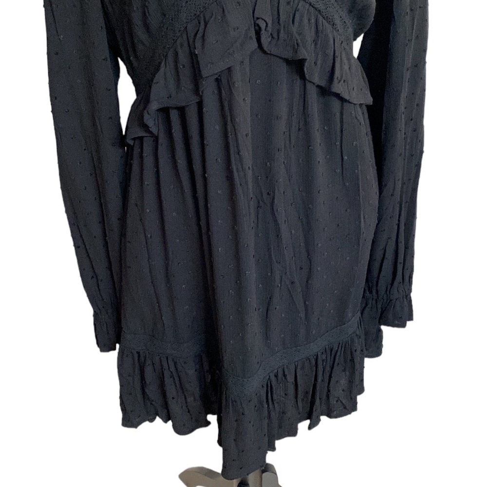 PAIGE Odelise Black Dot Dress NWT - Picture 7 of 11